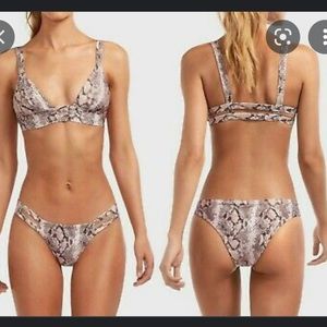 Vitamin a snakeskin bikini